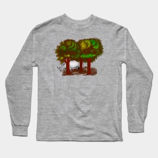 Rhino in Trees Long Sleeve T-Shirt